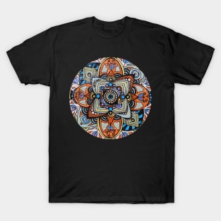 70's Vibe Mandala T-Shirt